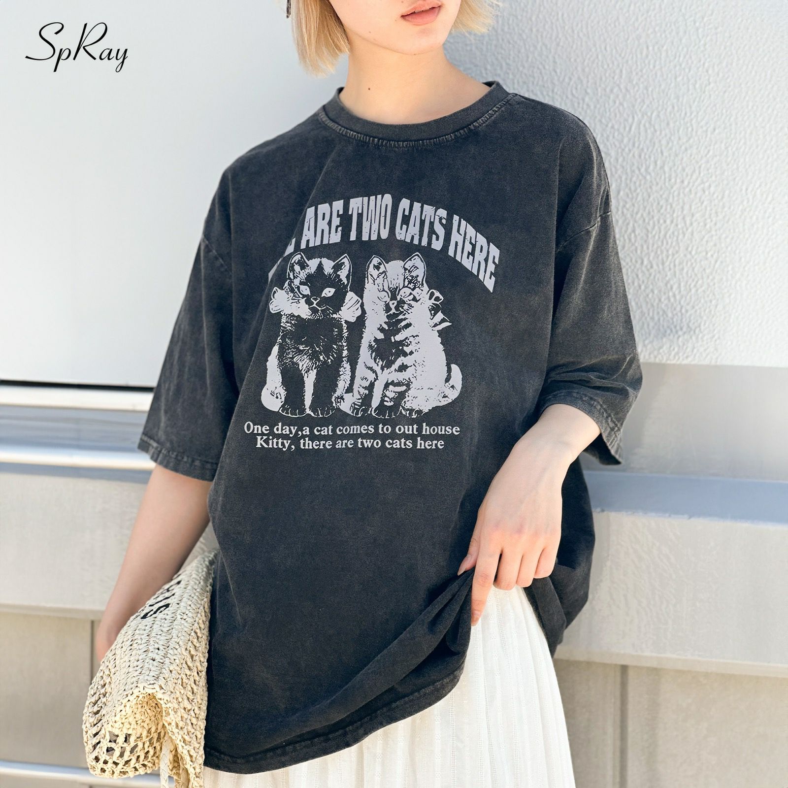 ピグメントプリントBIGTシャツ | SpRay