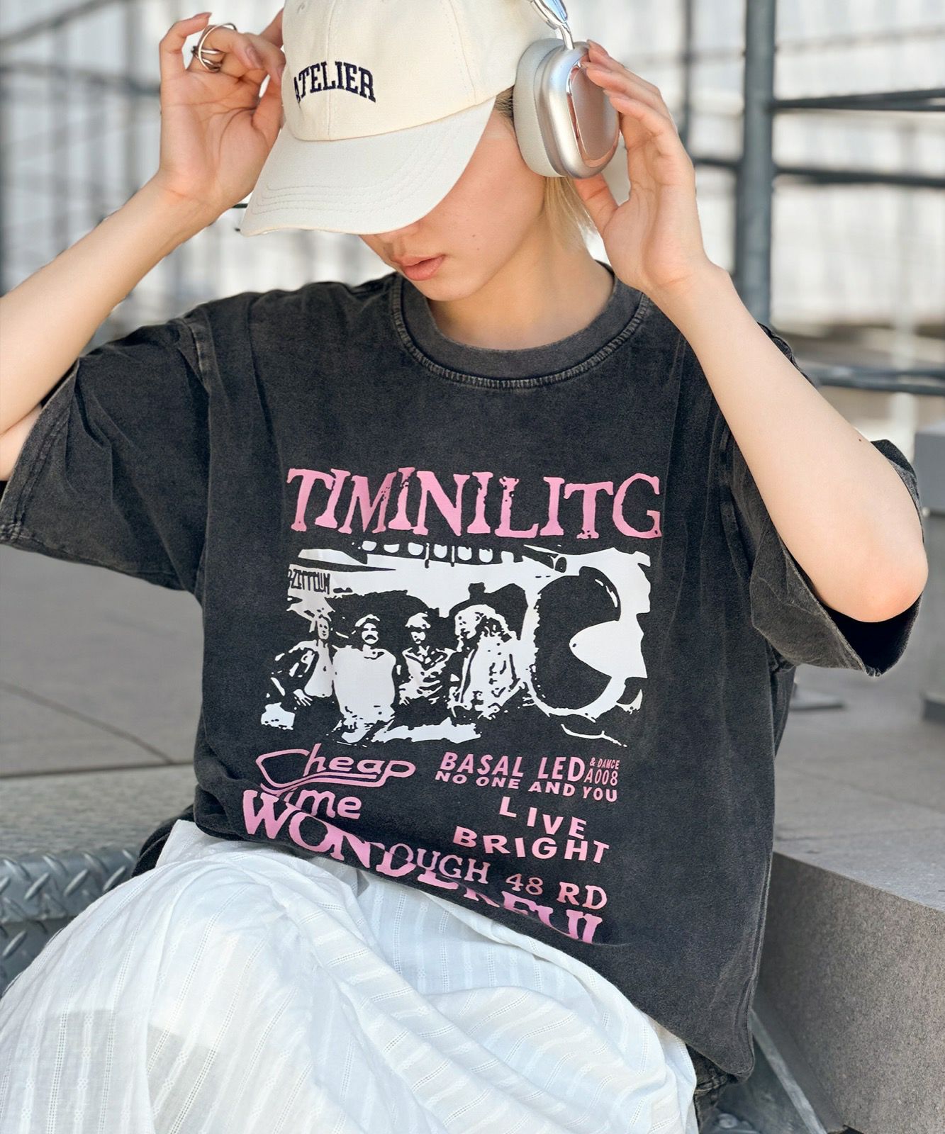 ピグメントプリントBIGTシャツ | SpRay