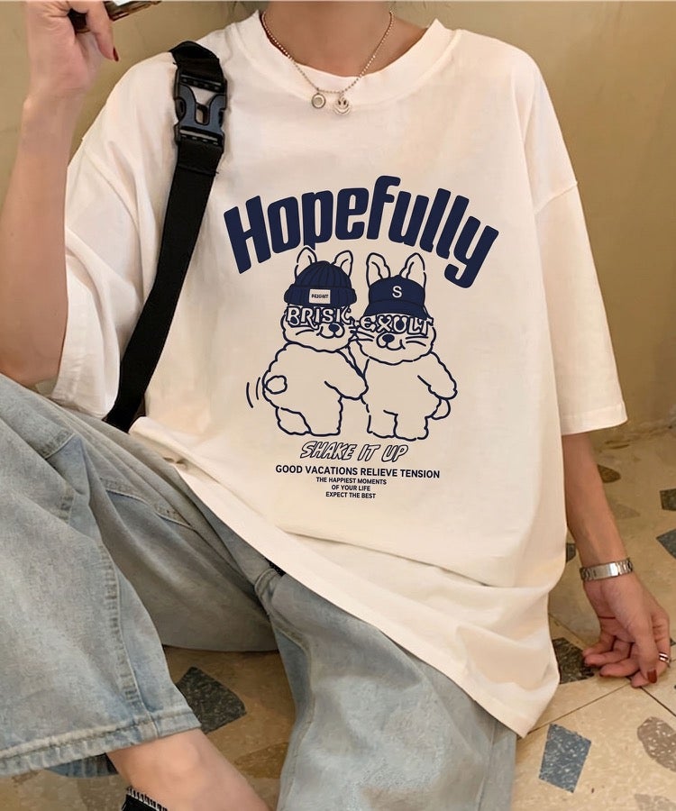 うさぎ刺繍Tシャツ | SpRay