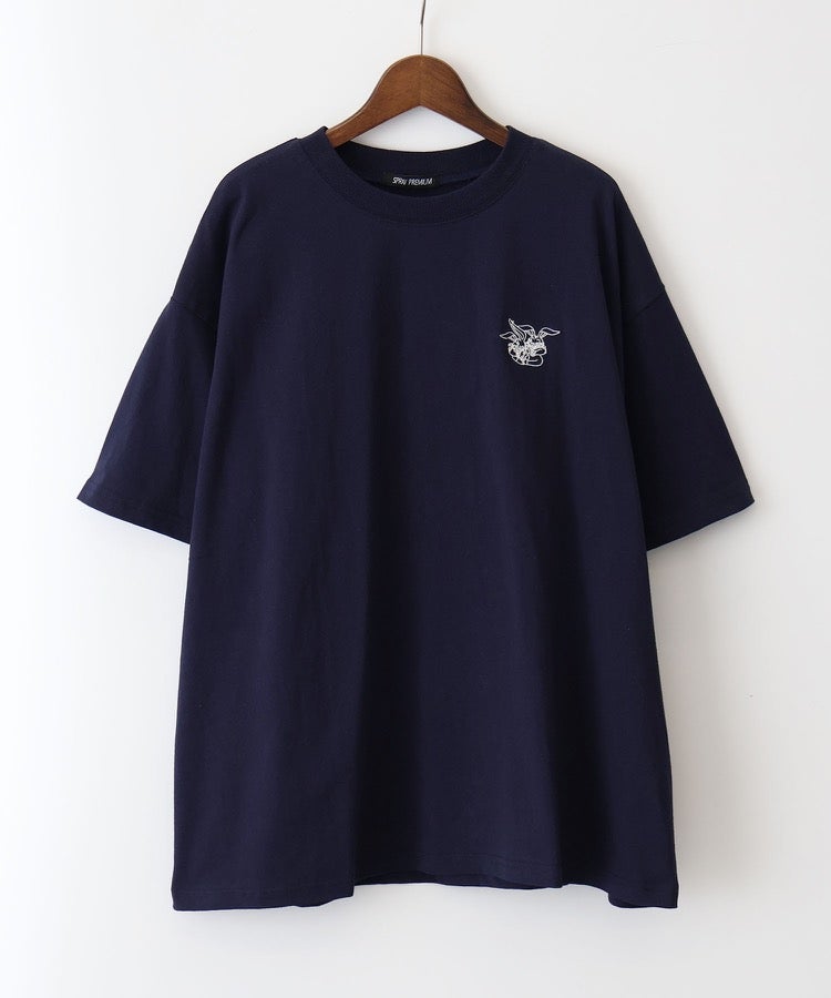 ハグうさぎ刺繍BIG Tシャツ | SpRay